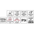 Lazerinis nivelyras | Motorinis rotorinis (YT-30430) Lazerinis nivelyras | Motorinis rotorinis (YT-30430)